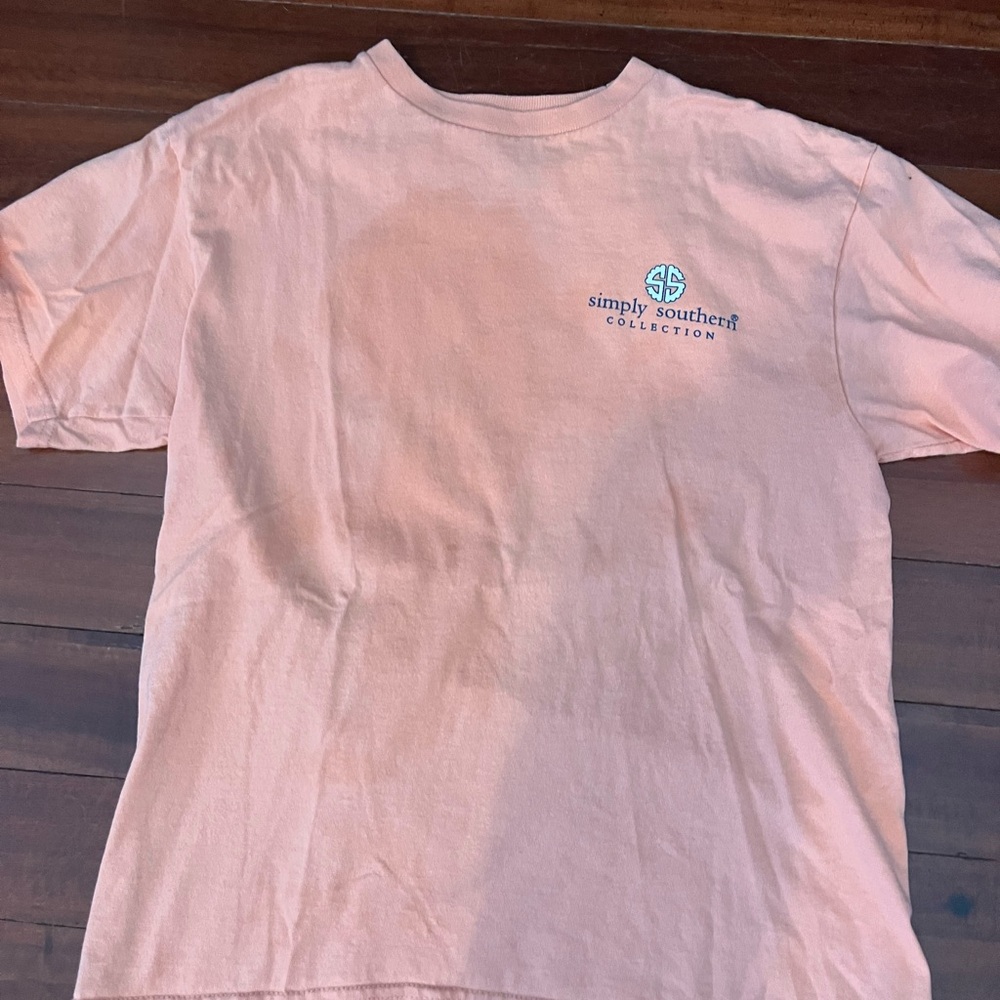 Simply Southern Kids Coral Tee